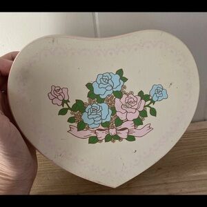 Floral Heart-Shaped Wall Art